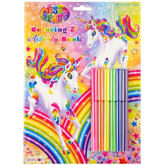 Lisa Frank Toys Lisa Frank Coloring Activity Book Nwt Poshmark
